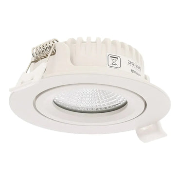 LED Inbouwspot Aristo | Dimbaar | IP65 | 4W en 6W | CCT Switch | Zaagmaat: Ø68-75 mm | Mat Wit - Outledtl.nl 