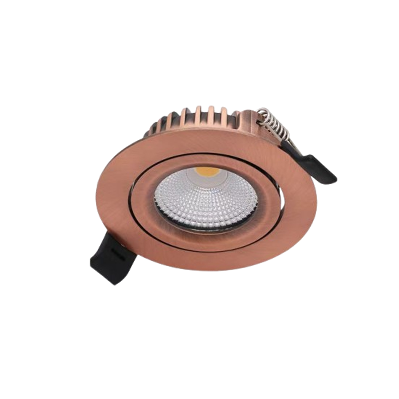 Inbouwspots Led -  Dannie - 5 watt - Dim to Warm - Hoge Kwaliteit - Koper - Outledtl.nl 