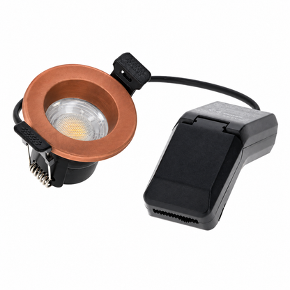 Mini Einbaustrahler Mimi – 4 W | Weiß | CCT-Switch | IP65 | Einbaudurchmesser: Ø40 mm | Breit Ø55 mm