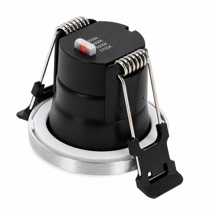Mini Einbaustrahler Mimi – 4 W | Weiß | CCT-Switch | IP65 | Einbaudurchmesser: Ø40 mm | Breit Ø55 mm