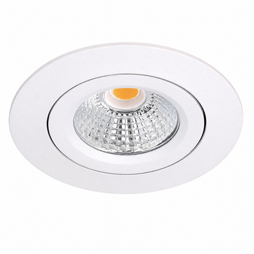 LED Inbouwspot Pollux | 5 watt | Dimbaar | CCT switch | Wit | IP65 | Kantelbaar