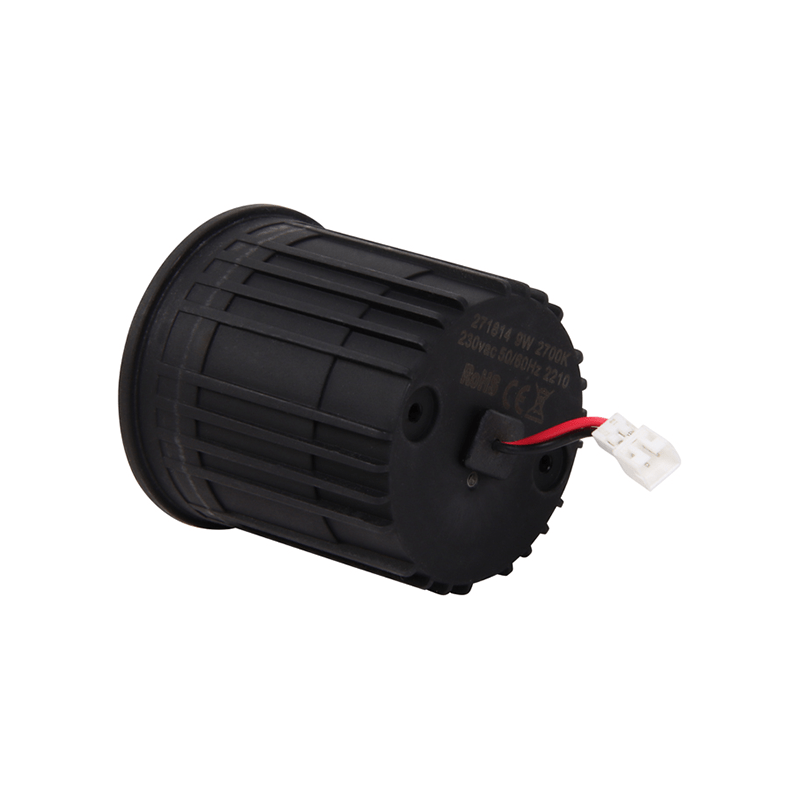 LED MR16 GU10 module, 9W, 3000k, dimbaar, zwart - Outledtl.nl 