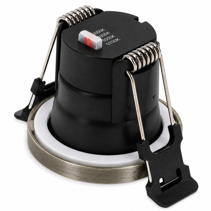 Mini Inbouwspot Mimi – 4 W | Satin Metallic | Brass  | CCT Switch | IP65