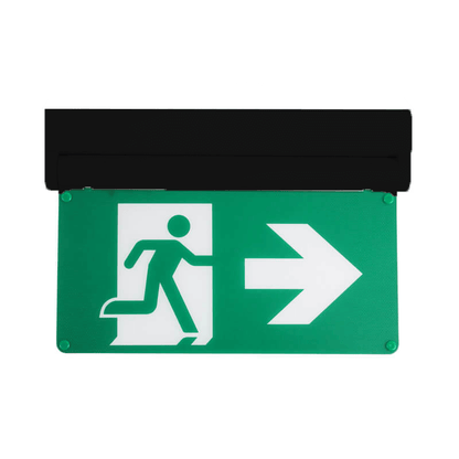 Noodverlichting MIRA - 4W - IP20 - ZWART - Inbouw ( Inclusief Stickers ) - Outledtl.nl 