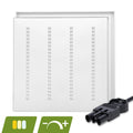 Louvre LED paneel Nova wit 60x60 cm 30 W – dimbaar, 3-SWP snoer