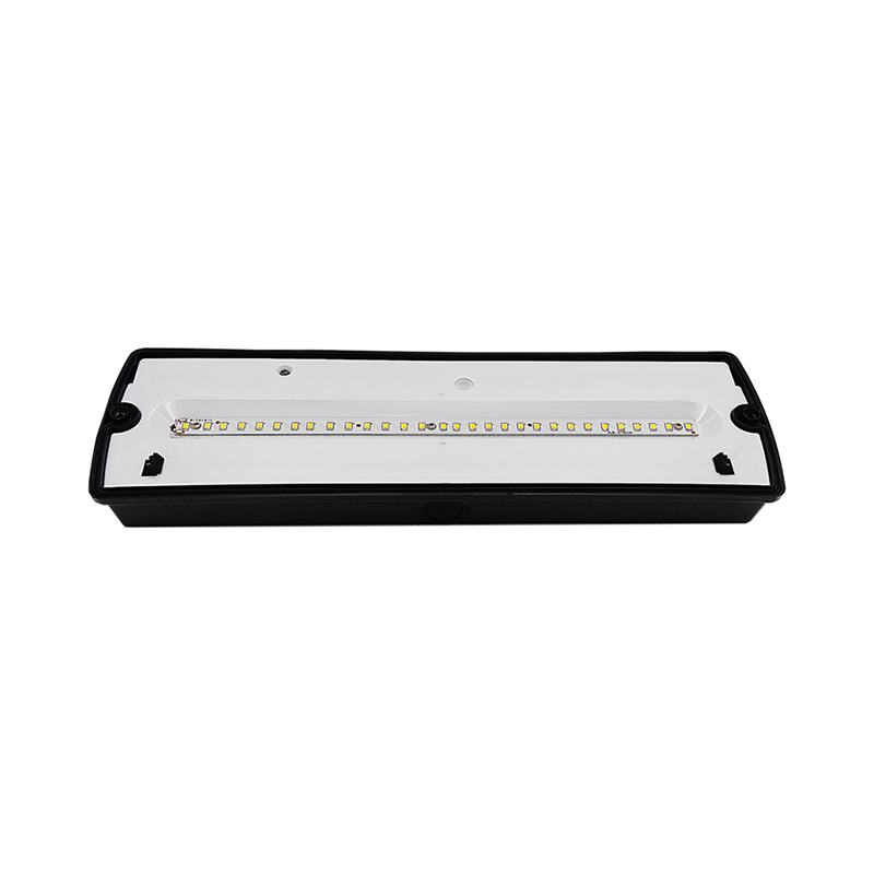 Noodverlichting Pan - 3W - IP65 - Zwart  ( Inclusief Pictogrammen  ) - Outledtl.nl 