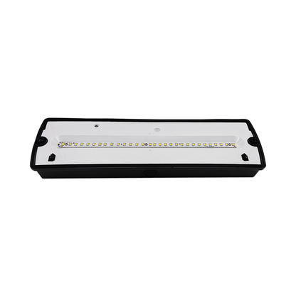 Noodverlichting Pan - 3W - IP65 - Zwart  ( Inclusief Pictogrammen  ) - Outledtl.nl 