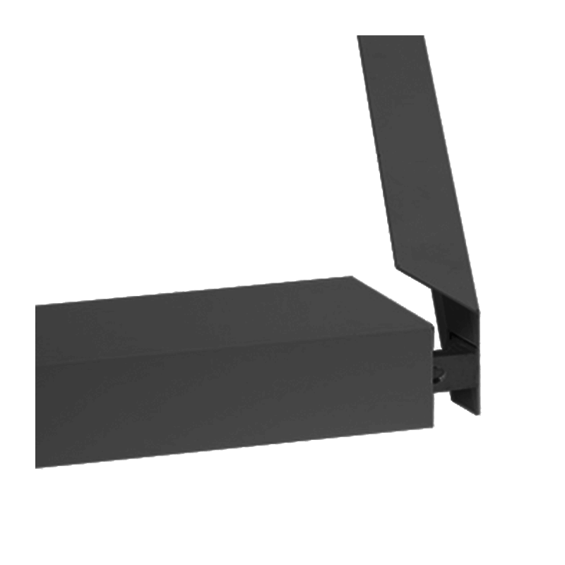 Opbouwframe zwart | led paneel 120x30 cm | Click Systeem - Outledtl.nl 