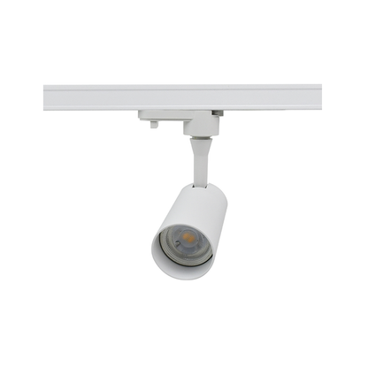 1-Fase Led Spot railsystemen  | Wit | Inclusief GU10 Fitting - Outledtl.nl 