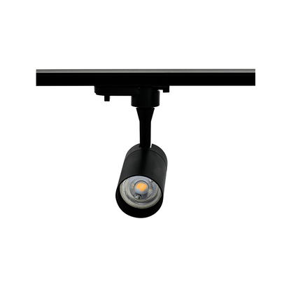 1-Fase Led Spot railsystemen  | Zwart | Inclusief GU10 Fitting - Outledtl.nl 