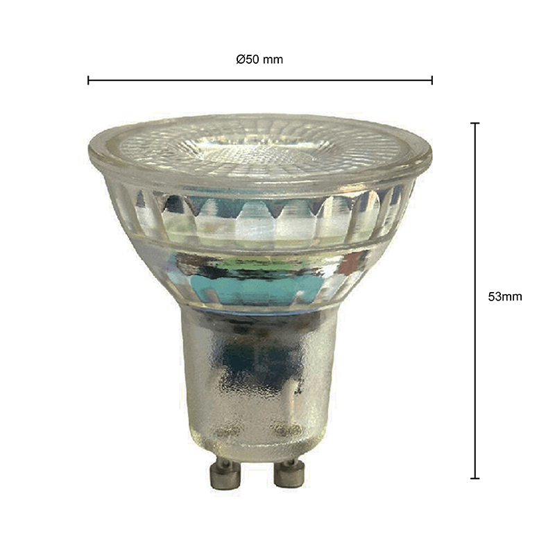 Led GU10 Spot | Sponde | 5W | Glas | Dim to Warm - Outledtl.nl 