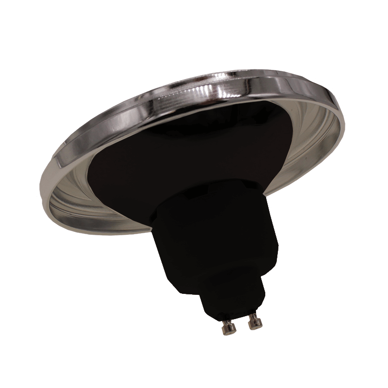 GU10 AR111 spots | Dimbaar | 12w | 24° | CRI>80 - Zwart - Outledtl.nl 