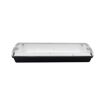 Noodverlichting Pan - 3W - IP65 - Zwart  ( Inclusief Pictogrammen  ) - Outledtl.nl 
