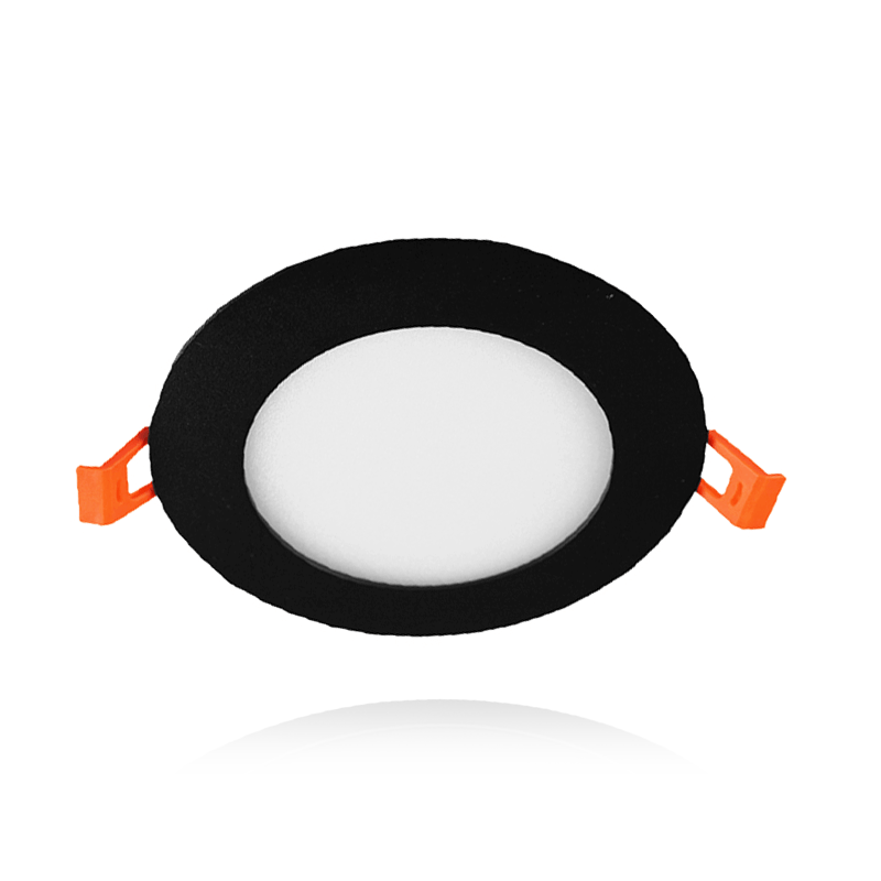 LED Downlight Zwart SLIMLine Zaagmaat Ø75 - 3 Watt - Outledtl.nl 