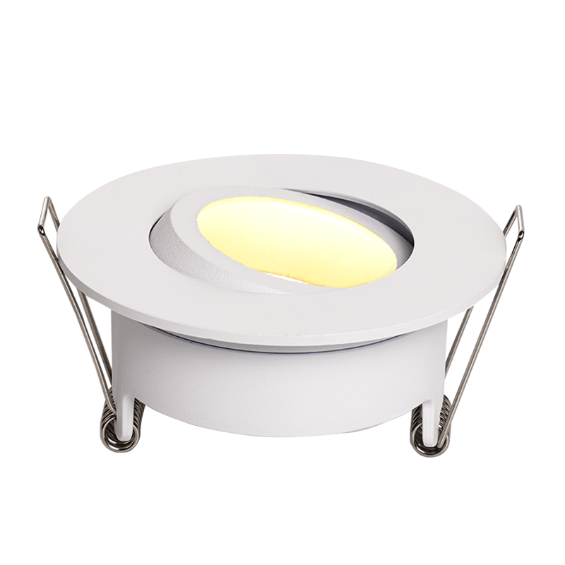 GU10 Armatuur | Hessle | Wit | IP65 Waterdicht | 360 graden kantelbaar - Outledtl.nl 