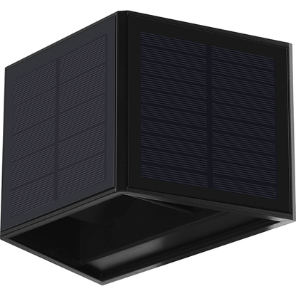 Led wandlamp | Solis | Met zonnepaneel | 100Lm - Outledtl.nl 