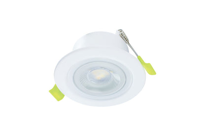 Brandwerende Inbouwspots Bologna IP65 - Wit - 3000K - Warm wit - Outledtl.nl 