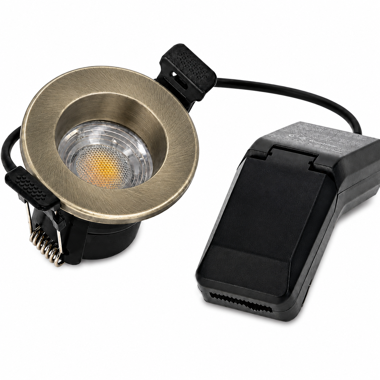 Mini Inbouwspot Mimi – 4 W | Satin Metallic | Brass  | CCT Switch | IP65