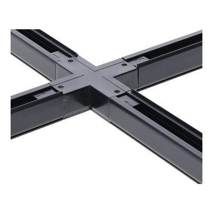 X-Form-Verbinder 3-Phasen-Schienen - Schwarz | 3-Phasen-Schienensysteme