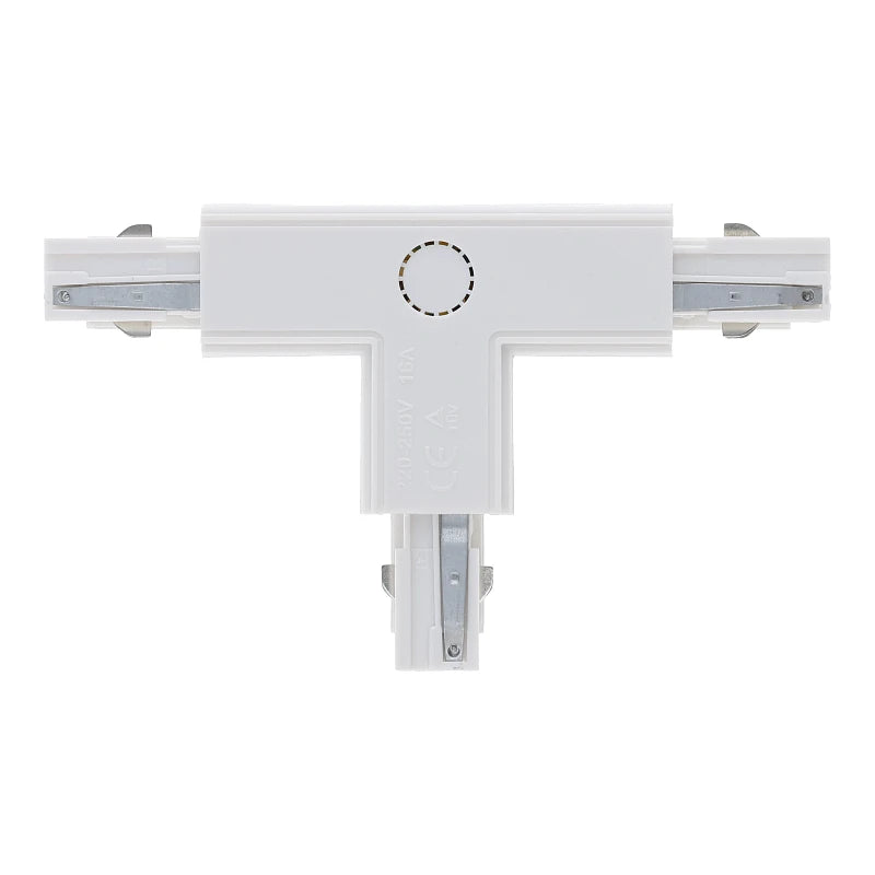 Weißer T-FORM-VERBINDER Right-1