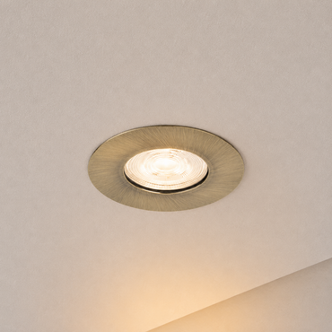 Mini inbouwspots – Hola – Messing – 45/55MM Zaagmaat – IP65 - Dimbare spotjes