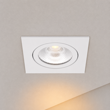 Led Inbouwspot Wit Laom  - Vierkant - 6 watt - Dimbaar - Hoge kwaliteit