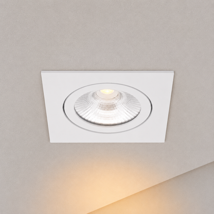 Led Inbouwspot Wit Laom  - Vierkant - 6 watt - Dimbaar - Hoge kwaliteit