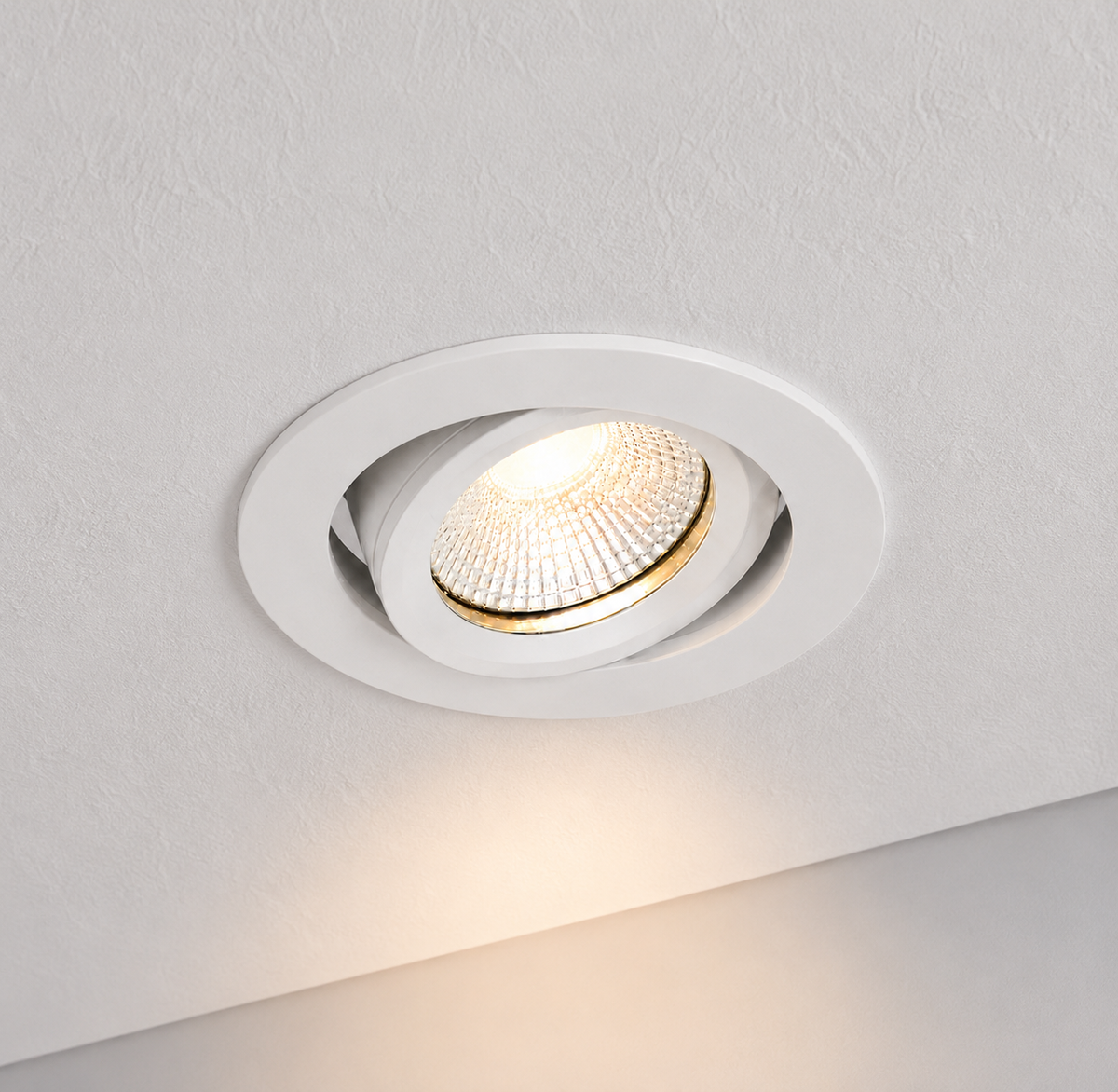 LED Inbouwspot Aristo | Dimbaar | IP65 | 4W en 6W | CCT Switch | Zaagmaat: Ø68-75 mm | Mat Wit