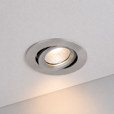 LED Inbouwspot Aristo | Dimbaar | IP65 | 4W en 6W | CCT Switch | Zaagmaat: Ø68-75 mm | Zilver