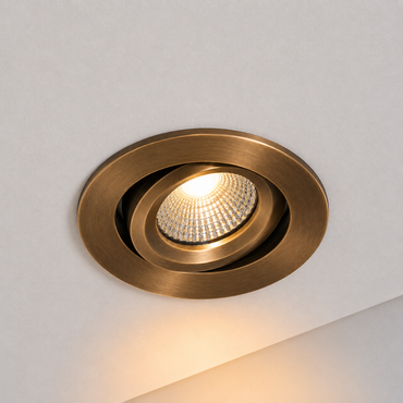 Bronzen LED Inbouwspot Aristo | Dimbaar | IP65 | 4W/6W | OutledTL.nl