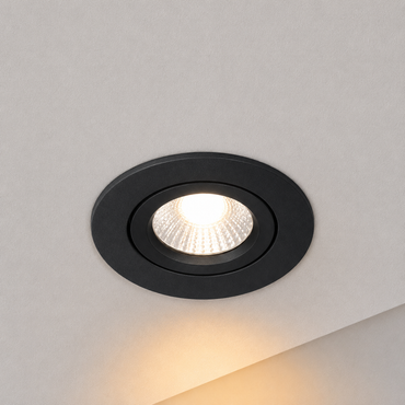 LED Inbouwspot | IP65 | 5W/7W | CCT Switch en Dim2warm | Zwart