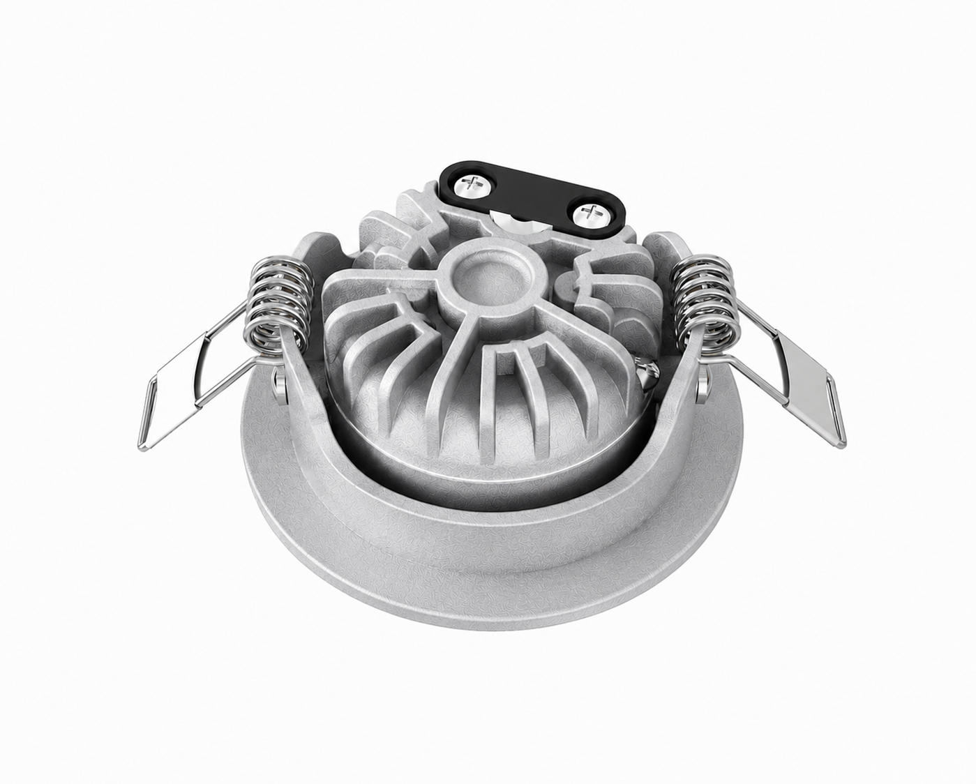 LED Einbaustrahler Pollux | 5 Watt | Dim2Warm | Silber | IP65 | Schwenkbar