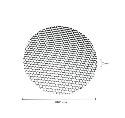 Anti Glare Lens Ø100mm | railspots - Tracklights - 10 stuks - Outledtl.nl 