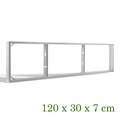 Opbouwframe voor Backlit led paneel 120 x 30CM - Outledtl.nl 