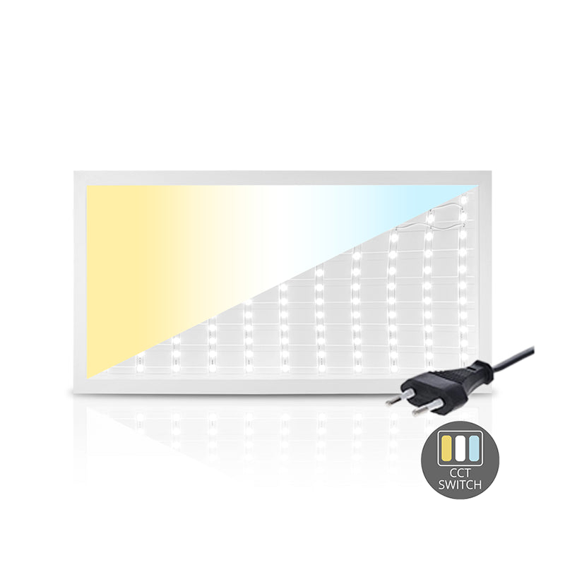 Beta LED paneel 120x60 cm 50 W met CCT-switch en eurosnoer