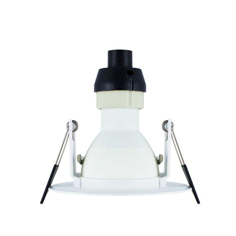 Dimbare IP65 LED inbouwspot - Baris- Mat wit - Brandwerend - Outledtl.nl 
