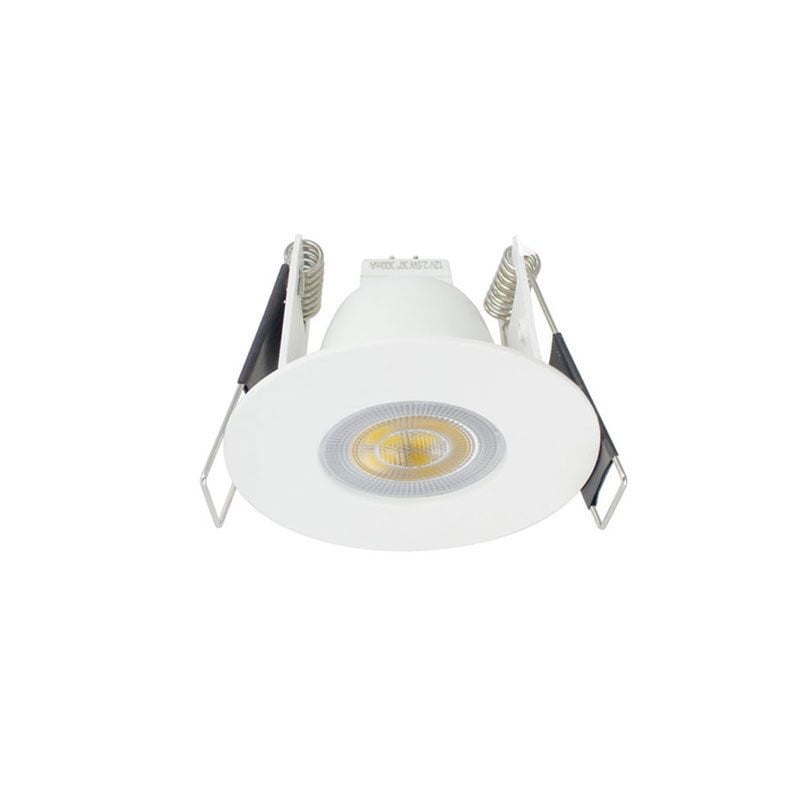 Brandwerende Led Mini GU10 Armatuur - Hola  - Mat Wit - IP65- 45/55MM Zaagmaat - Outledtl.nl 