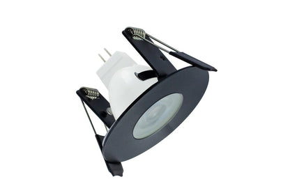 Brandwerende Led Mini GU10 Armatuur - Hola  - Mat Zwart - IP65 - Outledtl.nl 