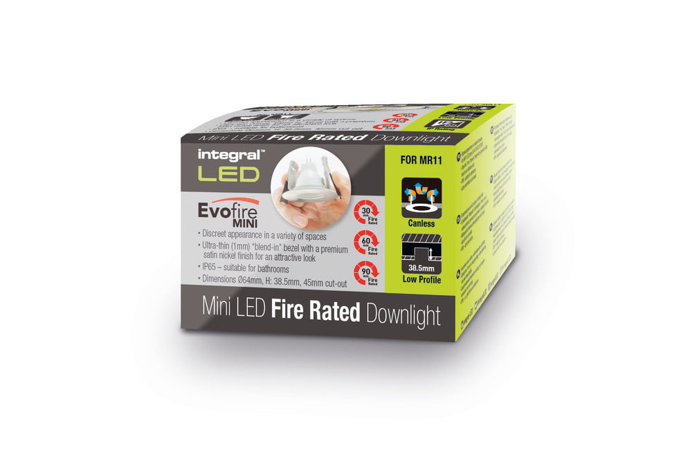 Brandwerende Mini GU10 Spot Hola  - Chroom - 45/55MM Zaagmaat - IP65 - Outledtl.nl 