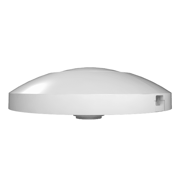 LED vloerdimmer wit vooraanzicht