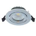 Led Inbouwspot Dennis - 6 watt - Dimbaar - IP44 - Chroom - Kantelbaar - Outledtl.nl 