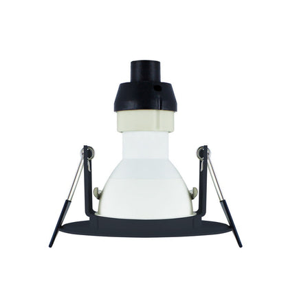 Dimbare IP65 LED inbouwspot - Bari - Mat Zwart - Brandwerend - Outledtl.nl 
