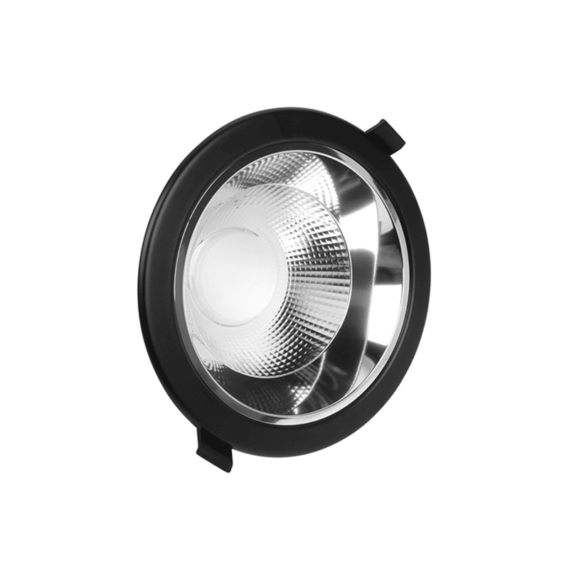 LED Downlight Reflector - Tri Color - 12 Watt - Zaagmaat Ø120MM - Ø140MM - Zwart - Outledtl.nl 