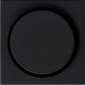 Gira draai/drukknop voor dimmer  Mat zwart - System 55 - Outledtl.nl 