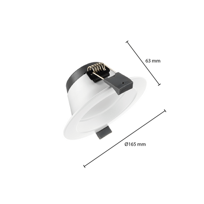 LED Downlight  -  Tri Color - 18 Watt - Zaagmaat Ø135 - 145MM - Outledtl.nl 