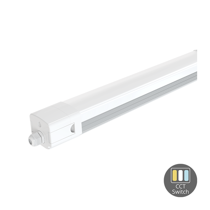 LED Tri Proof Armatuur 120CM – Wattage 20W/30W/40W  En CCT 3000K – 4000K – 6000K Verstelbaar - Outledtl.nl 