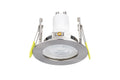 IP65 inbouwspot Ties - Dimbaar - 60mm T/M 65mm Zaagmaat - Satin metallic  - Brandwerend - Waterdicht - Outledtl.nl 