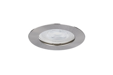 IP65 inbouwspot Ties - Dimbaar - 60mm T/M 65mm Zaagmaat - Satin metallic  - Brandwerend - Waterdicht - Outledtl.nl 