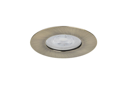 Dimbare IP65 LED inbouwspot - Saris- Messing - Brandwerend - IP65 - Outledtl.nl 