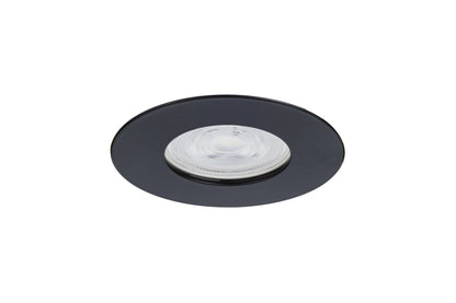 Dimbare IP65 LED inbouwspot - Bari - Mat Zwart - Brandwerend - Outledtl.nl 